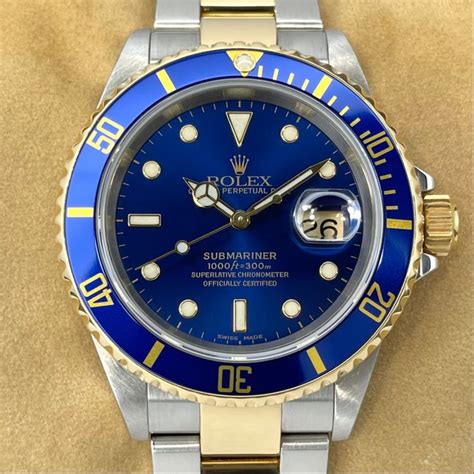 rolex submariner oro e acciaio usato ebay|rolex submariner automatic.